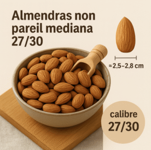 Almendras Non Pareil Mediana 27-30