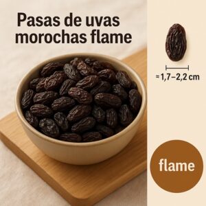 Pasas de Uvas Morochas Flame