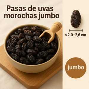 Pasas de Uvas Morochas Jumbo